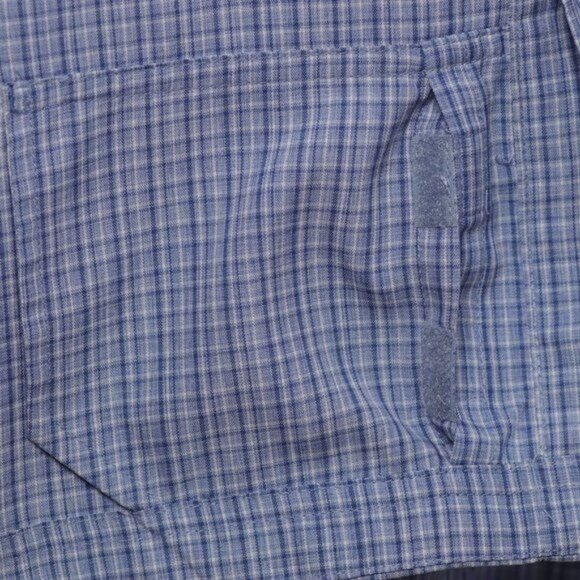 Royal Robbins Men's XL Blue Plaid Long Sleeve Button Up Fishing Shirt - Picture 8 of 9